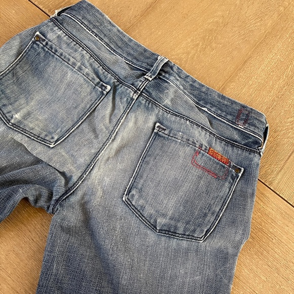 7 For All Mankind | Dark Roxanne Ripped Jeans Sz26 - Picture 5 of 6